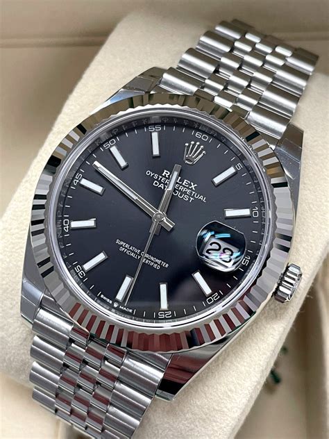 stainless steel mens rolex datejust